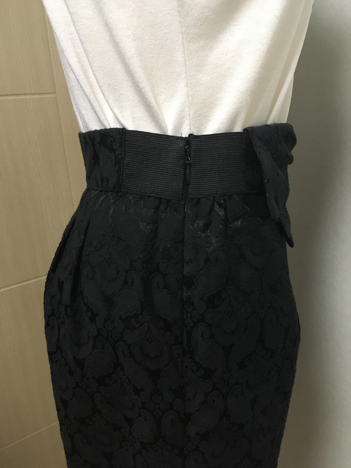 빈티지 왕리본 고딕 블랙 리본 로걀 스커트 리즈리사 갸루일브히메갸루 상품이미지2