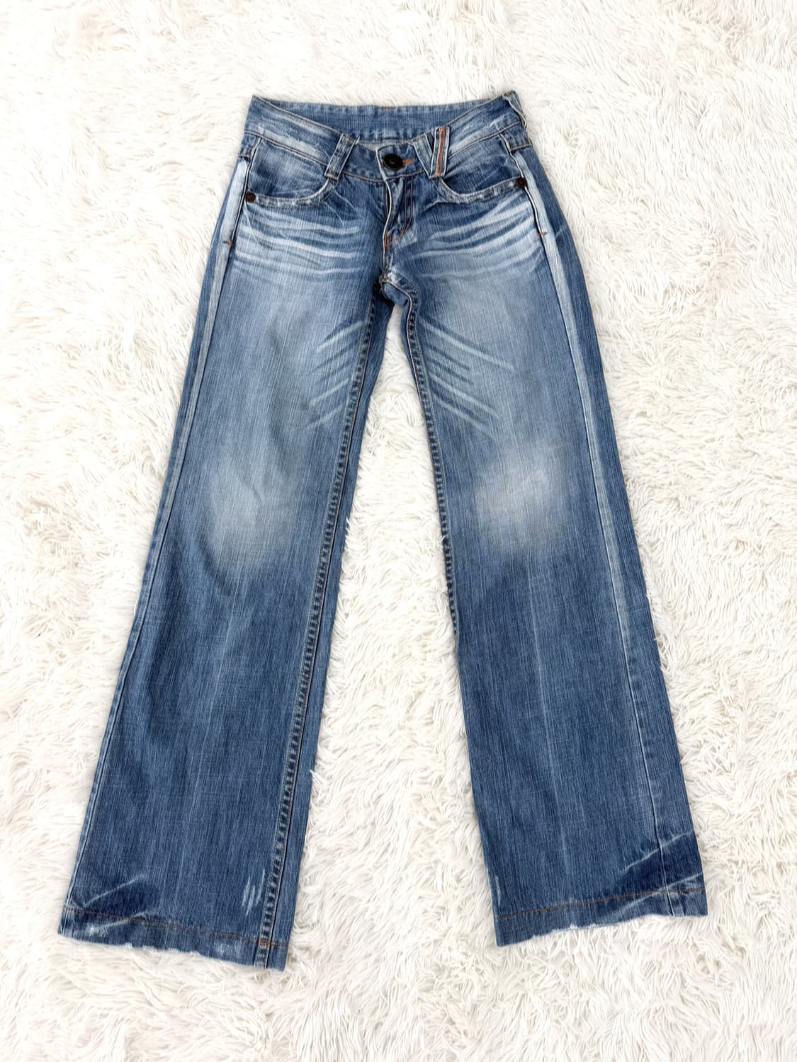 레드페퍼 워싱 부츠컷 데님 상품이미지1