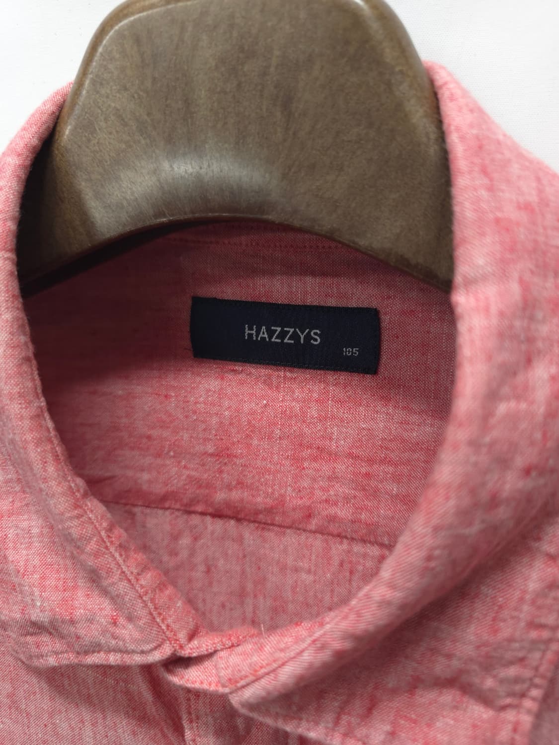 헤지스 남성 코튼 린넨 혼방 긴팔 봄여름 셔츠 (105) 상품이미지3