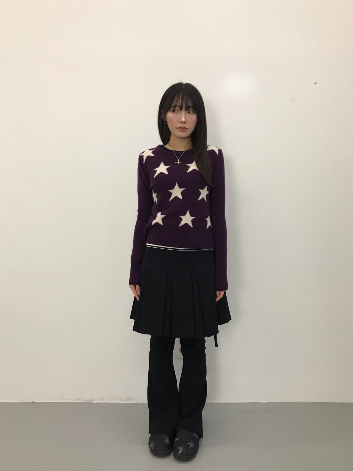 To b. by agnès b. Star Wool-Blend Knit 상품이미지2
