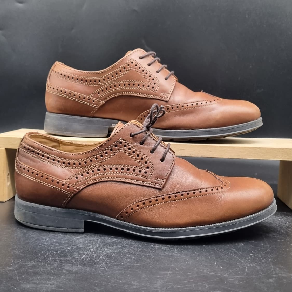 제옥스 힐스턴 남성윙팁구두 실사이즈270 상품이미지1