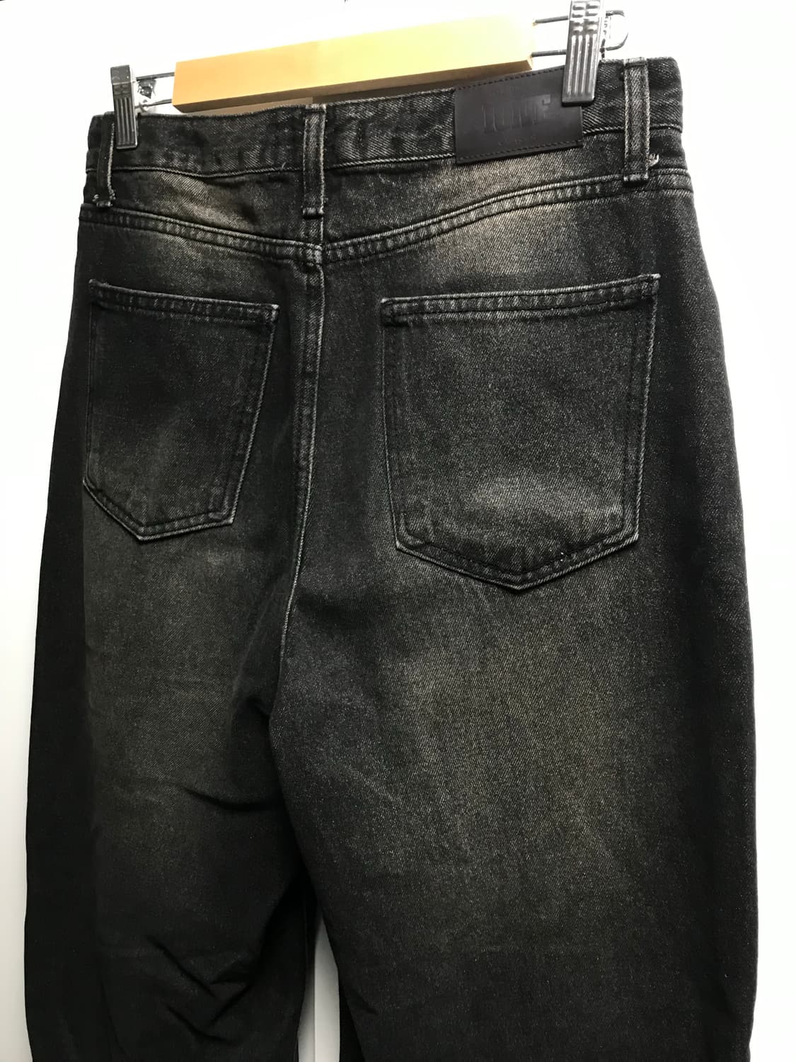 블랙업 폴디아 워싱 와이드 데님 팬츠 상품이미지1