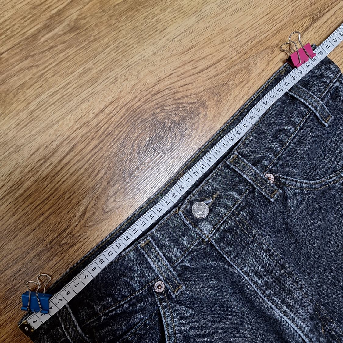 90s 미제 빈티지리바이스 블랙 505 오렌지탭 32X32 상품이미지10