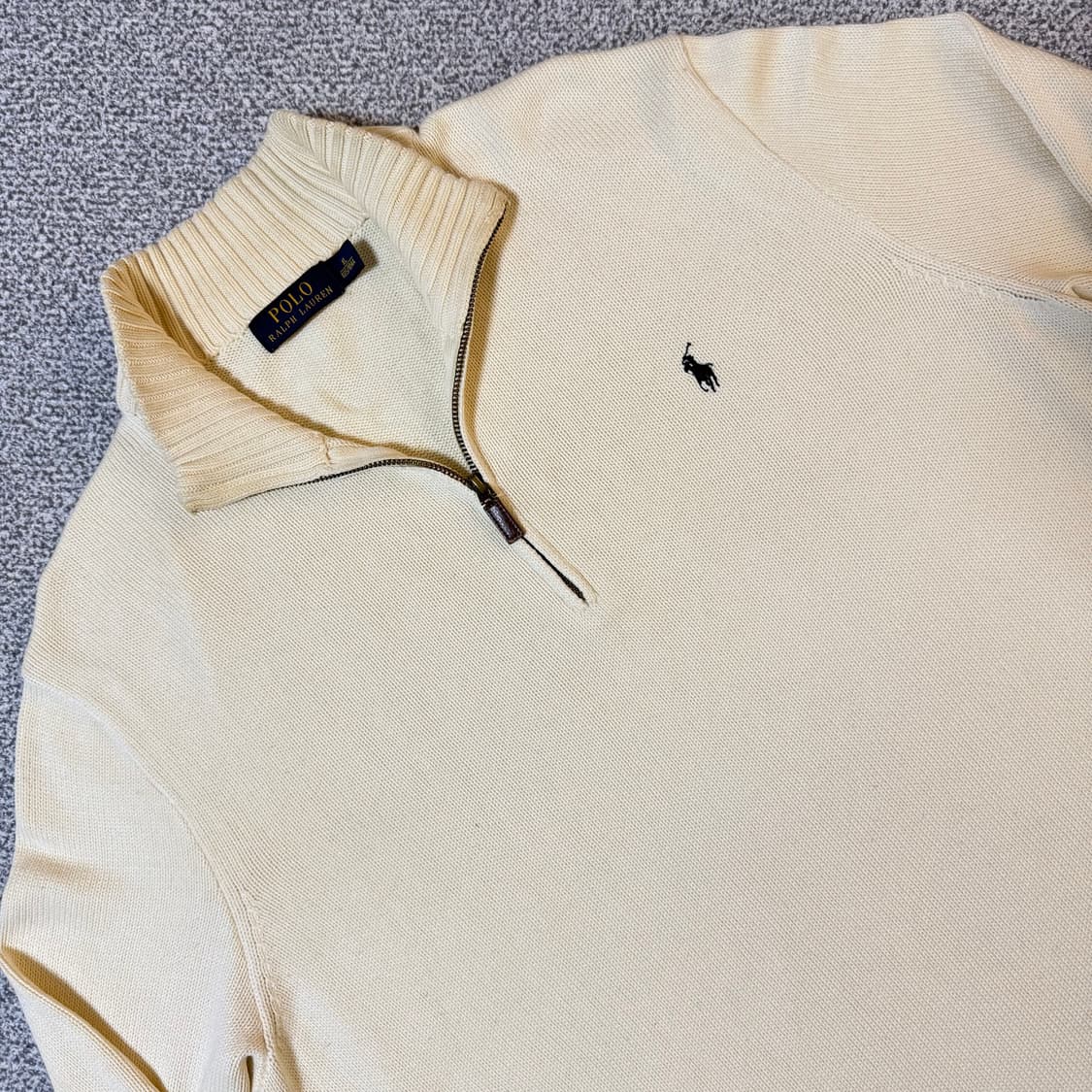 폴로 랄프로렌 반집업 니트 XL 상품이미지3