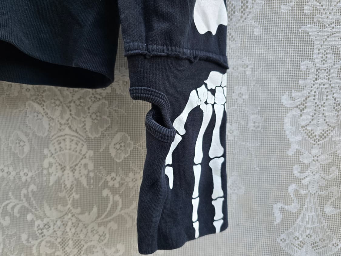 00s 풀 스켈레톤 프린트 후드집업 상품이미지4