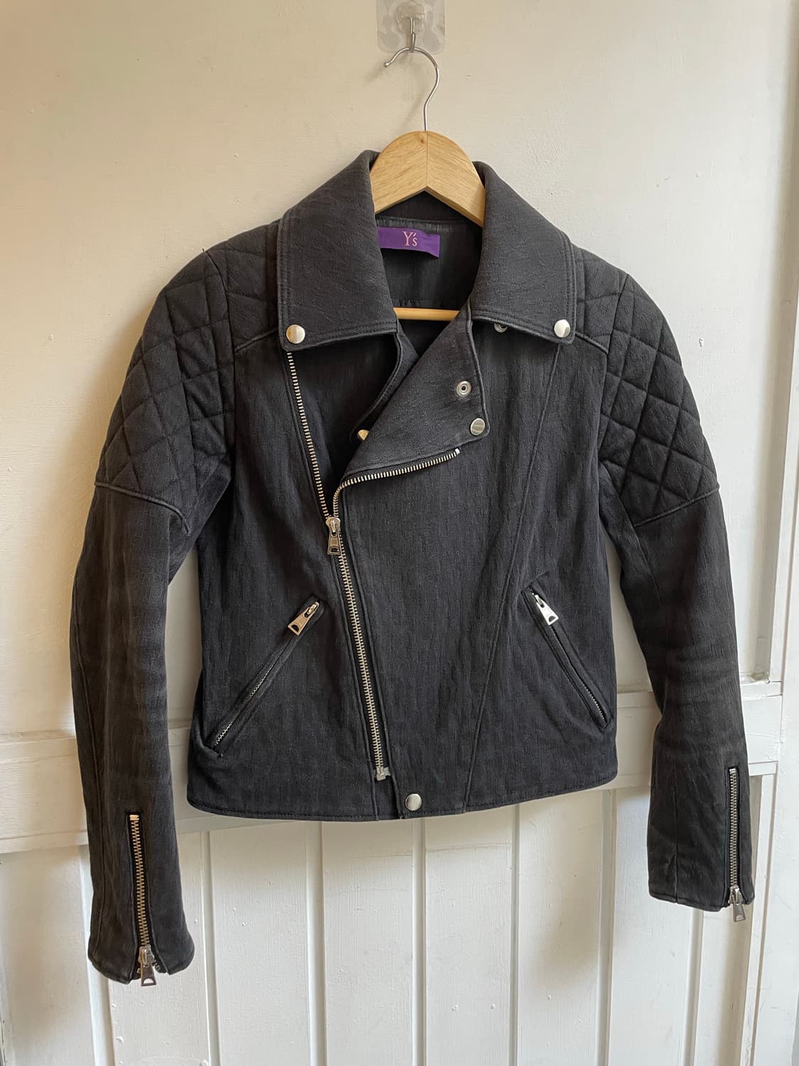 와이즈 요지야마모토 데님 레오파드 라이더 상품이미지3