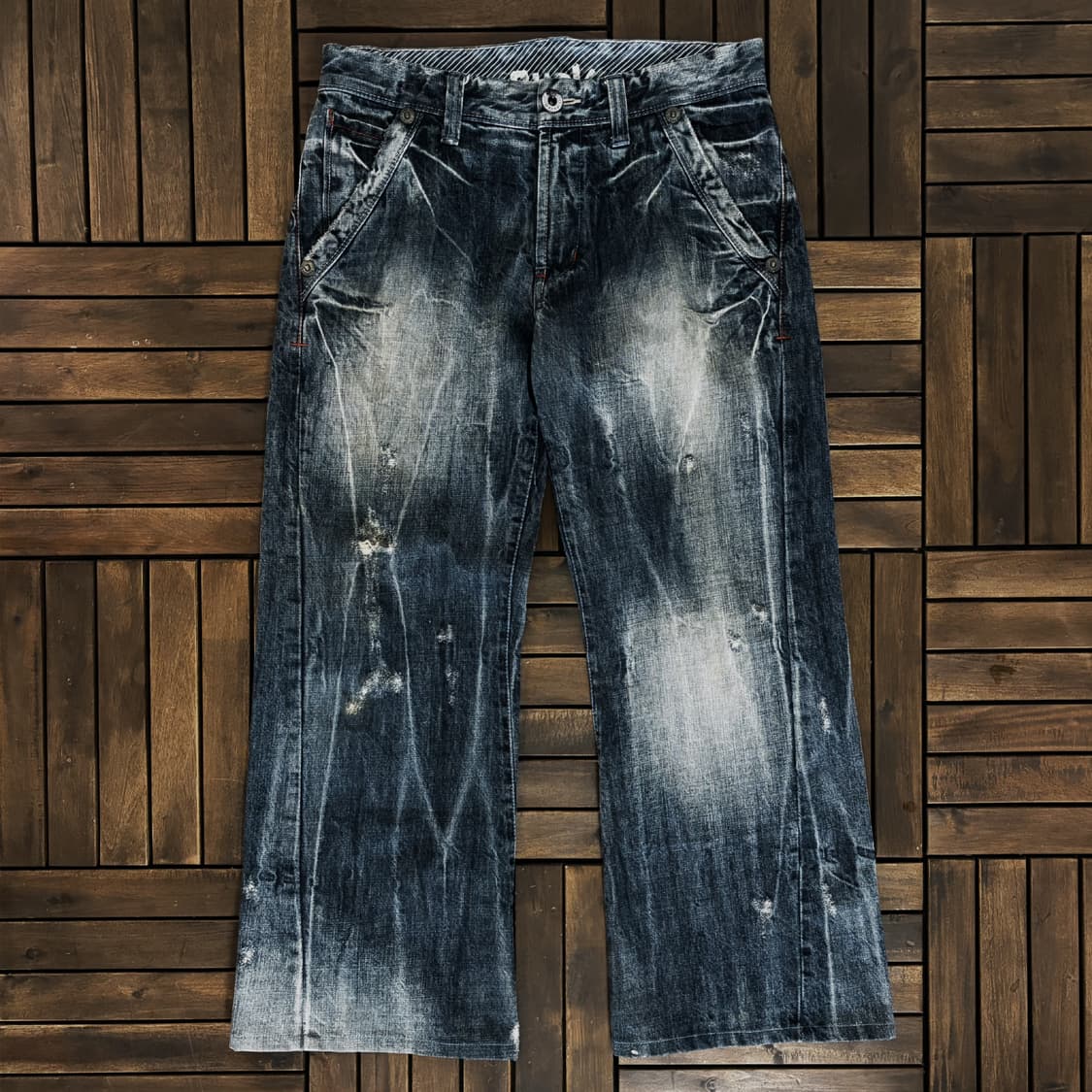 Buckaroo 캣워싱 데님팬츠 상품이미지1