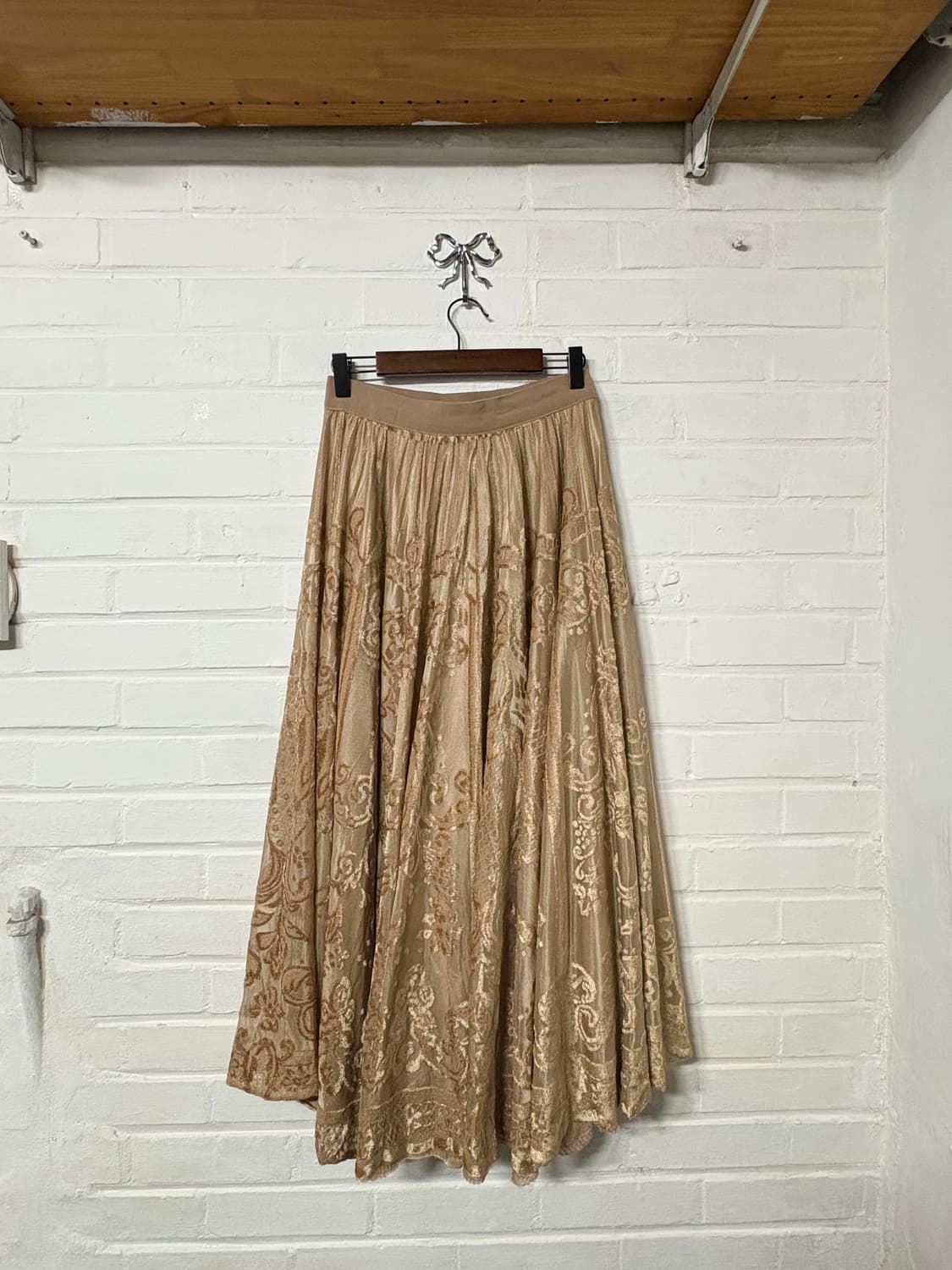 jpn vintage banding long skirt 상품이미지3
