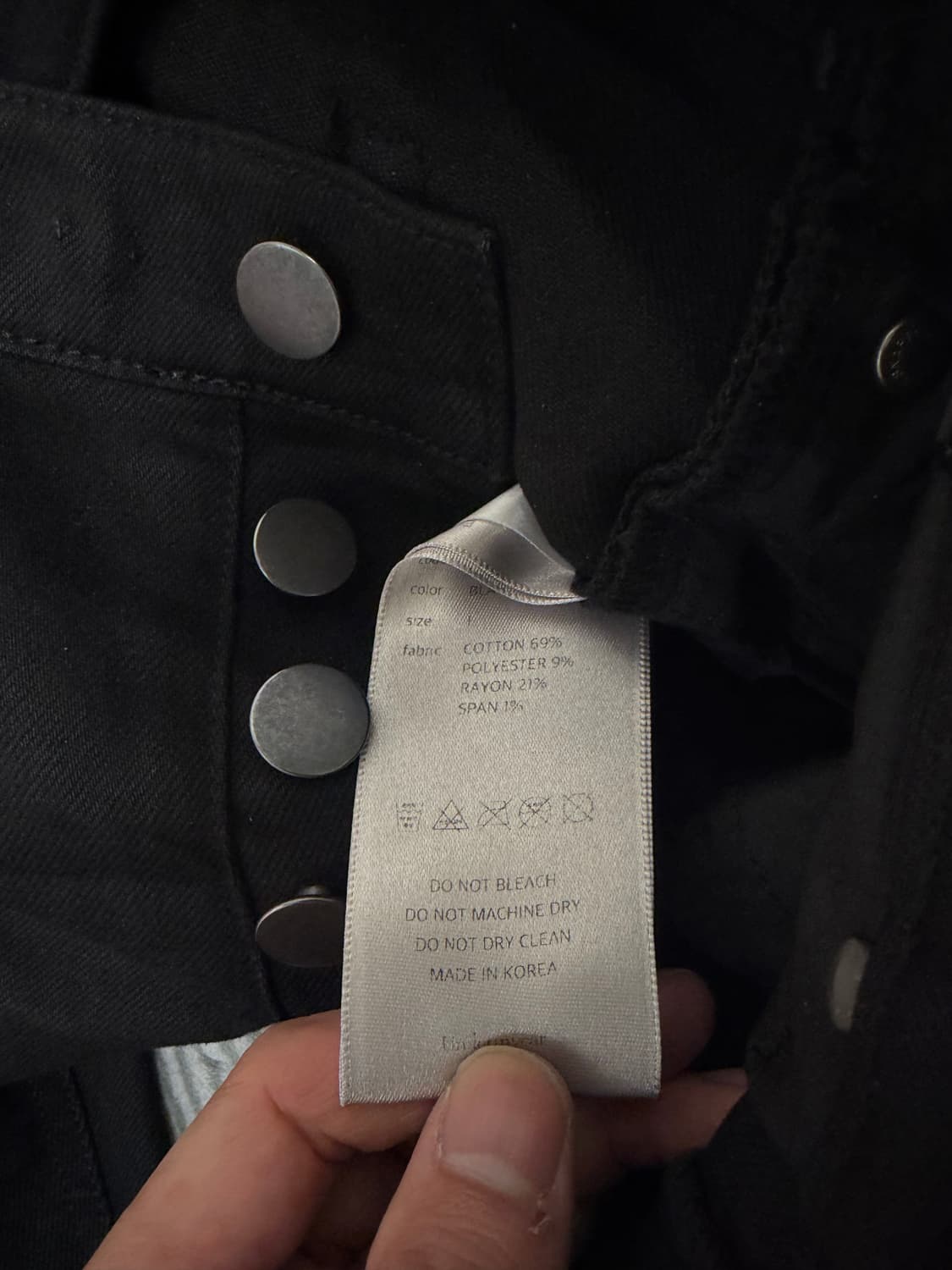 (1) 언더마이카 무.30 스트레치 플레어 블랙 상품이미지7