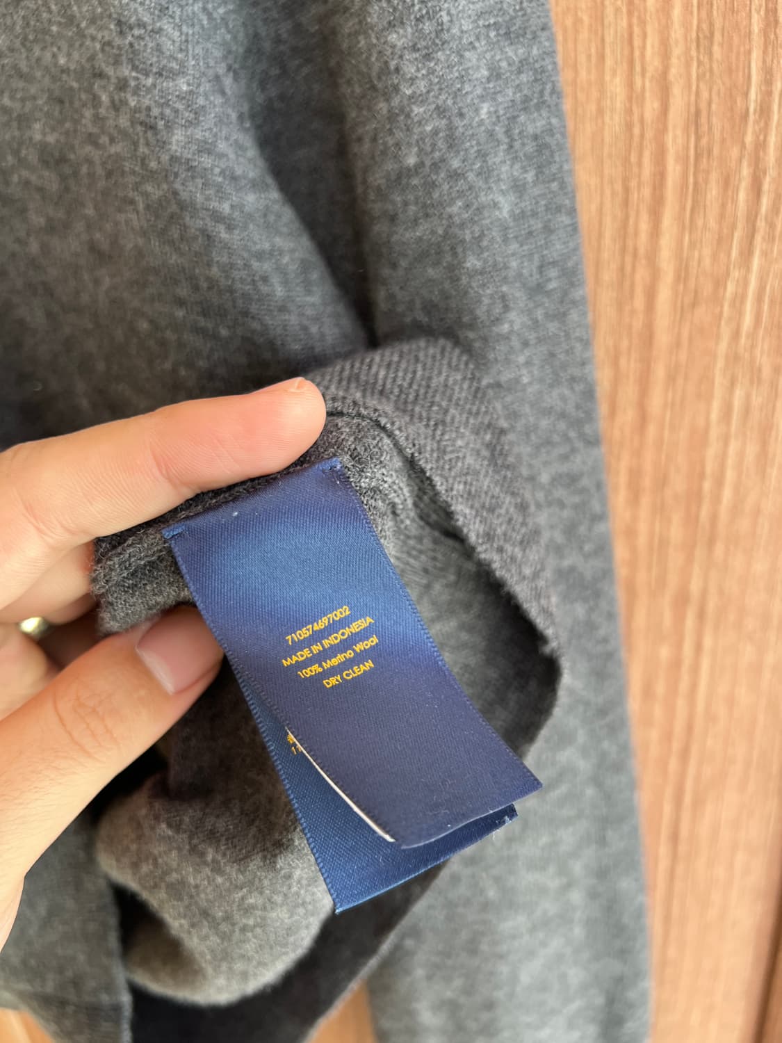 폴로 랄프로렌 메리노울 니트 M 상품이미지5