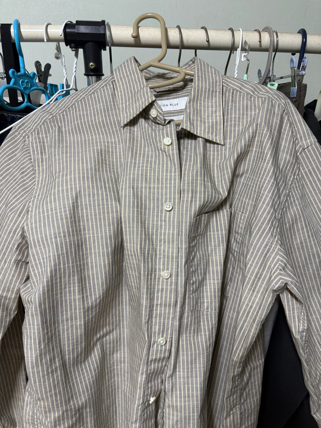 스토커즈 허니웰 스트라이프 셔츠 상품이미지2