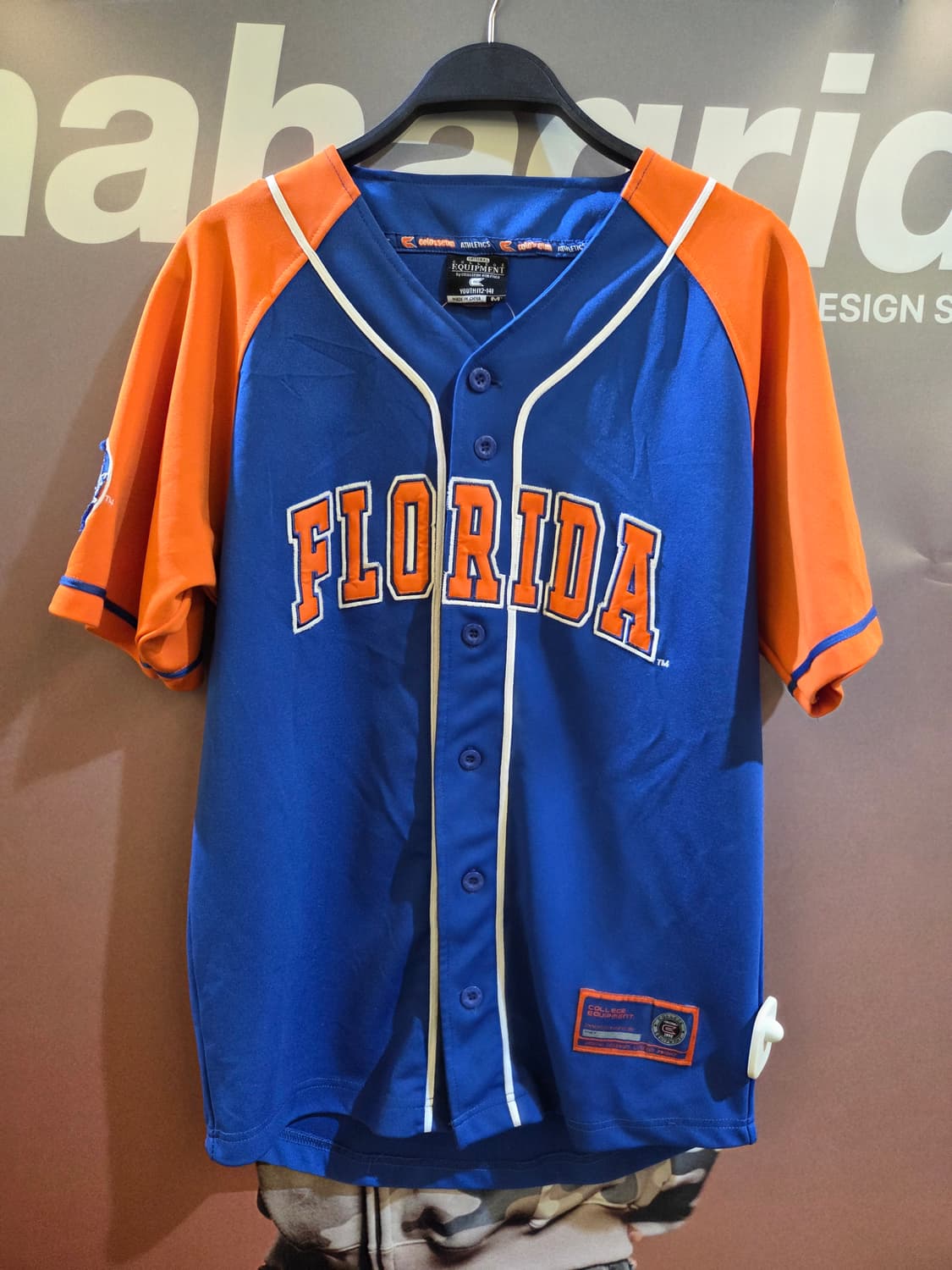 Colosseum 콜로세움 오렌지블루 베이스볼져지 상품이미지2