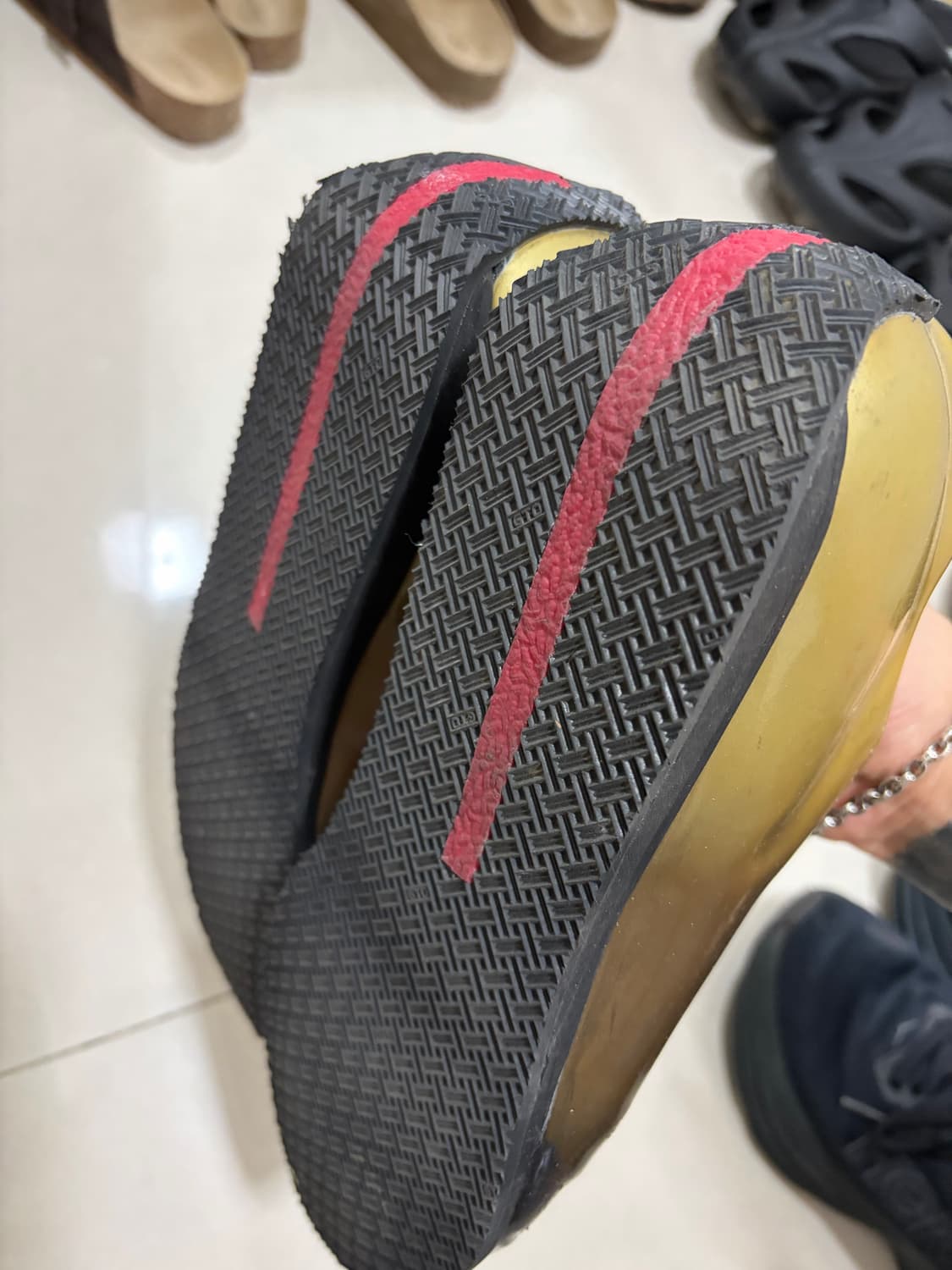 [265-270] 프라다 애나멜 투톤 구두 스니커즈 상품이미지3