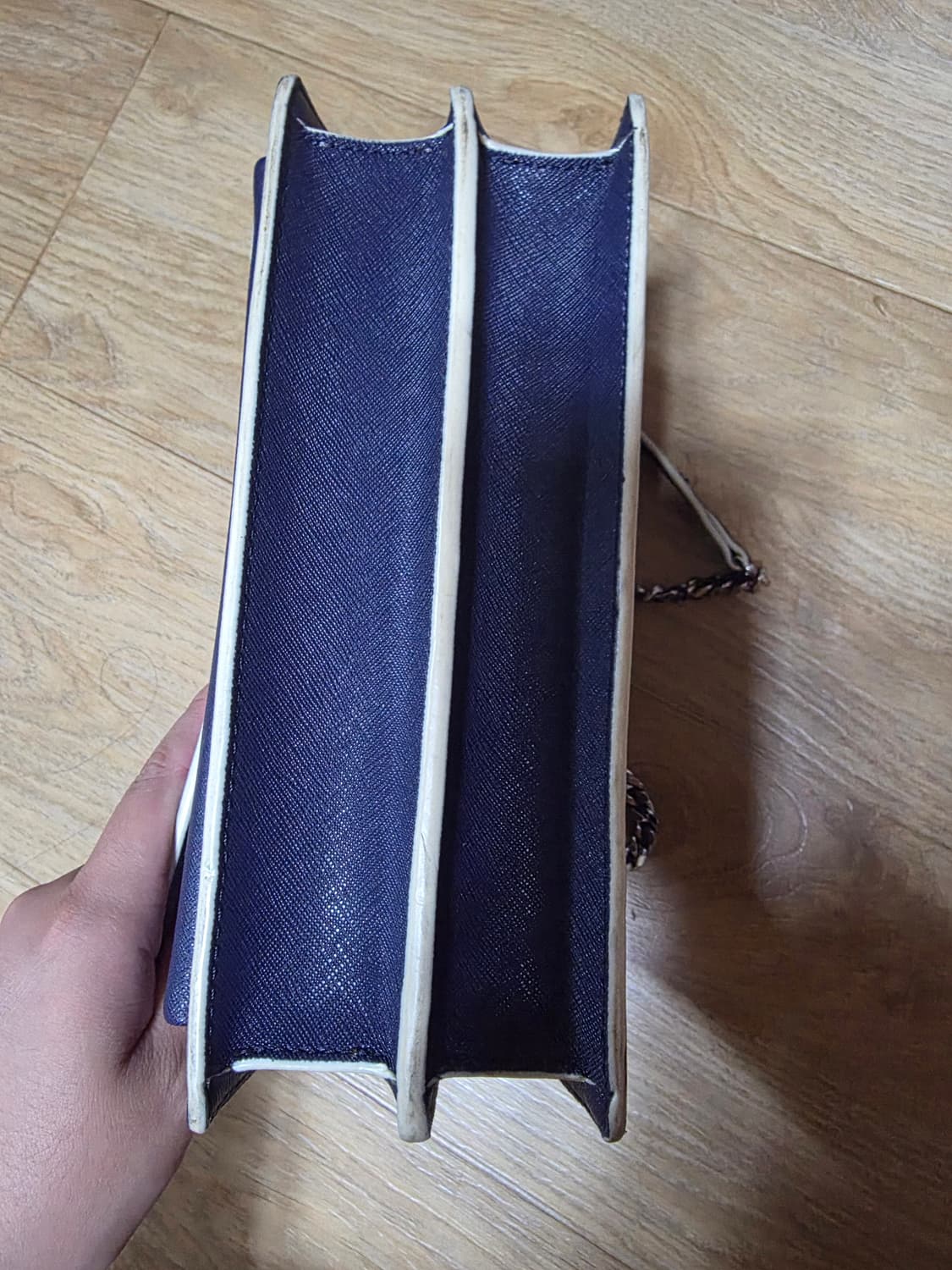 러브캣 네이비 숄더백 상품이미지5