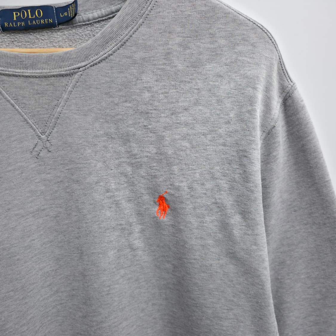 [L] 폴로 랄프로렌 그레이 맨투맨 상품이미지4