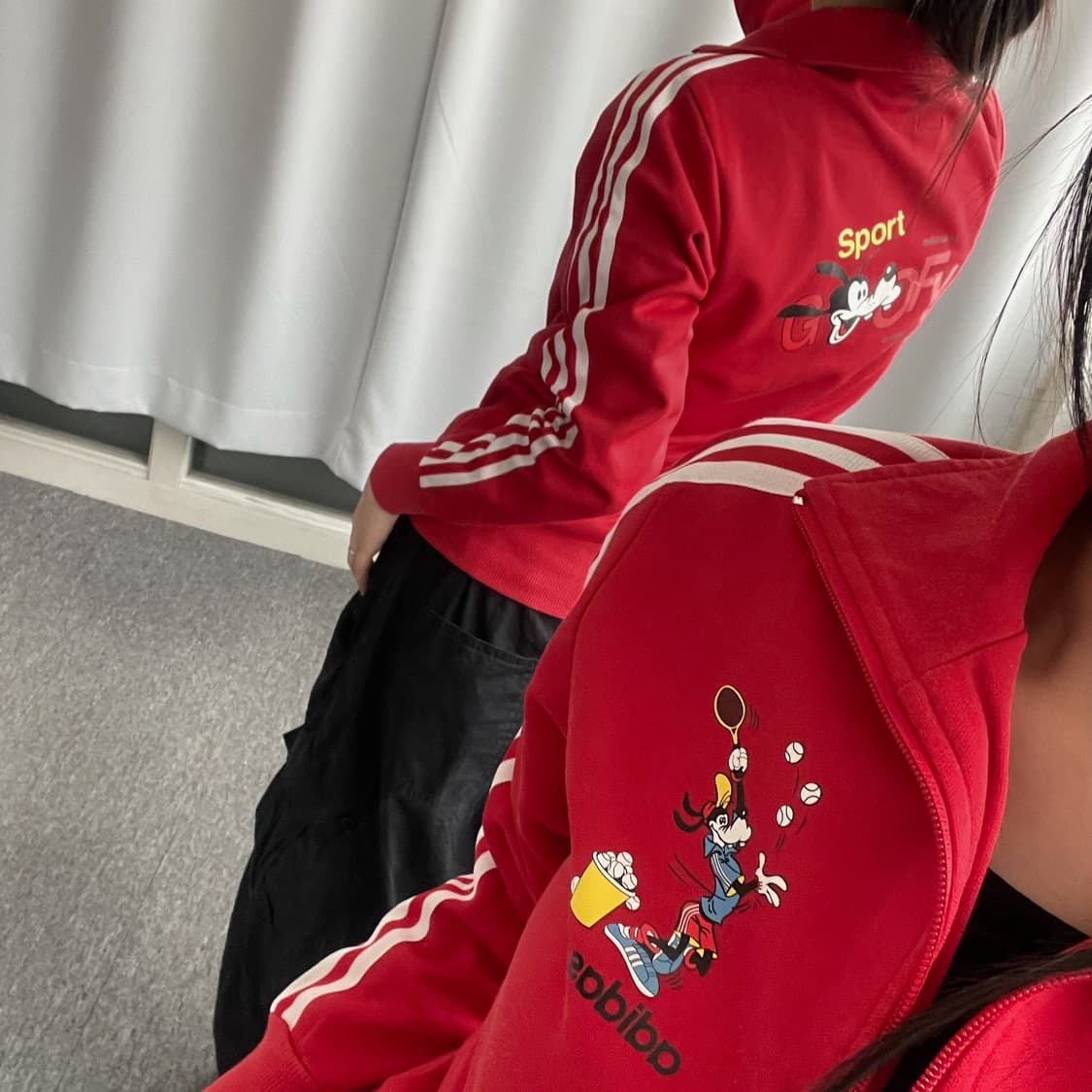 아디다스 디즈니 구피 레드 유로파 져지 상품이미지4