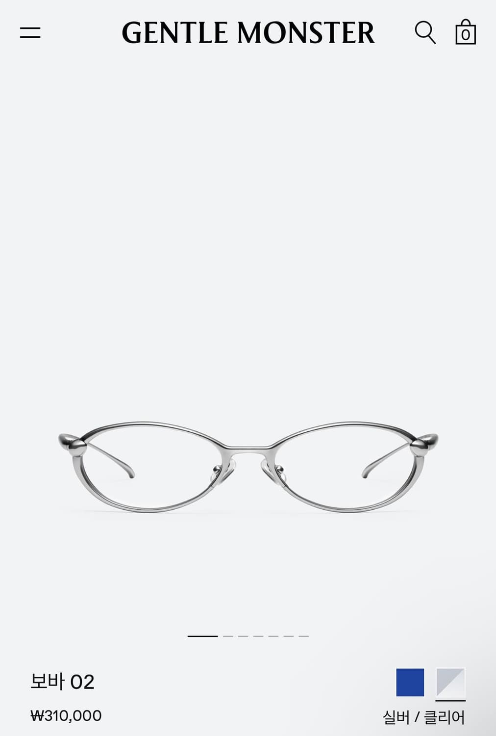 젠틀몬스터 보바 02 안경 상품이미지1