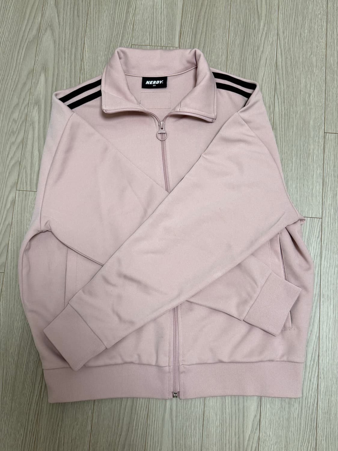 널디 엔와이 트랙탑 져지 핑크 xs 상품이미지3