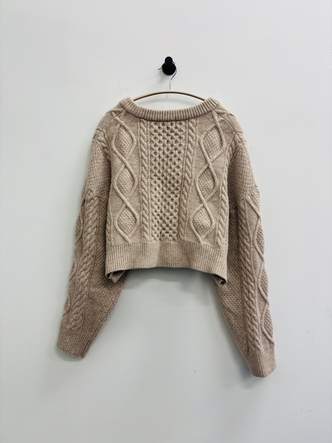 리엘(Re_L) 시그니처 캐시미어 로고 버튼 코튼 셔츠 상품이미지4