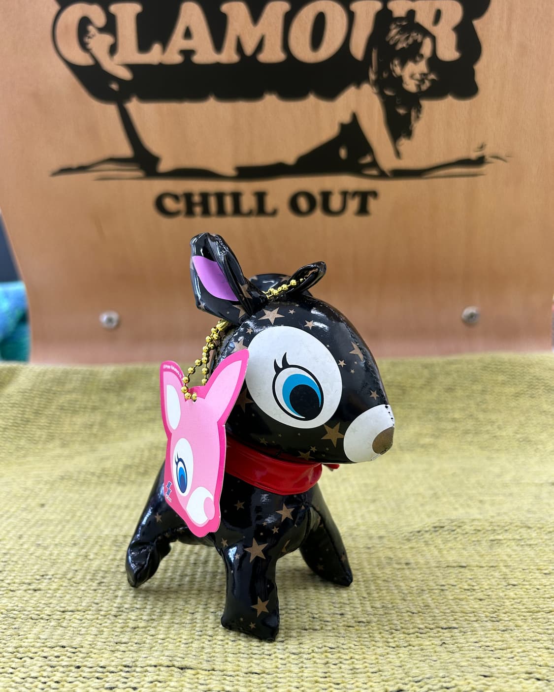 푸치 바비에 - 글로시 스타 레드 / 일본 빈티지 인형 키체인 키링 상품이미지2