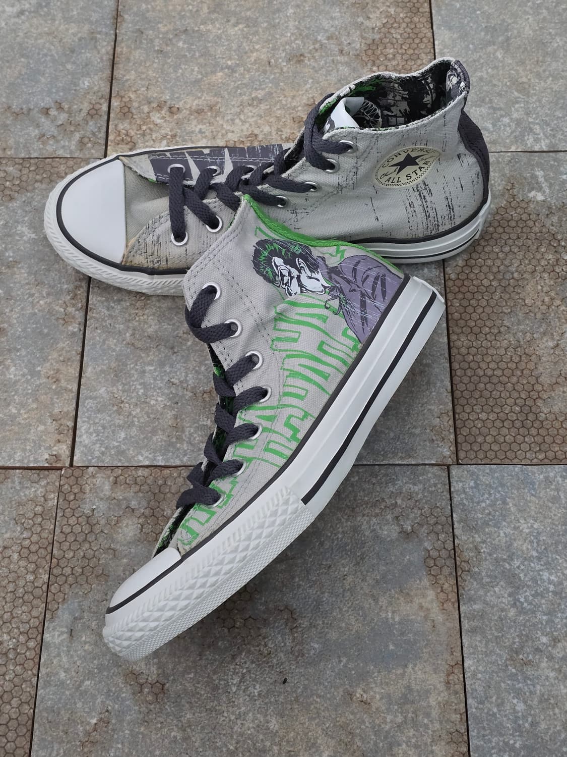 (220)컨버스 dc 코믹스 척테일러 올스타 하이 조커 상품이미지3