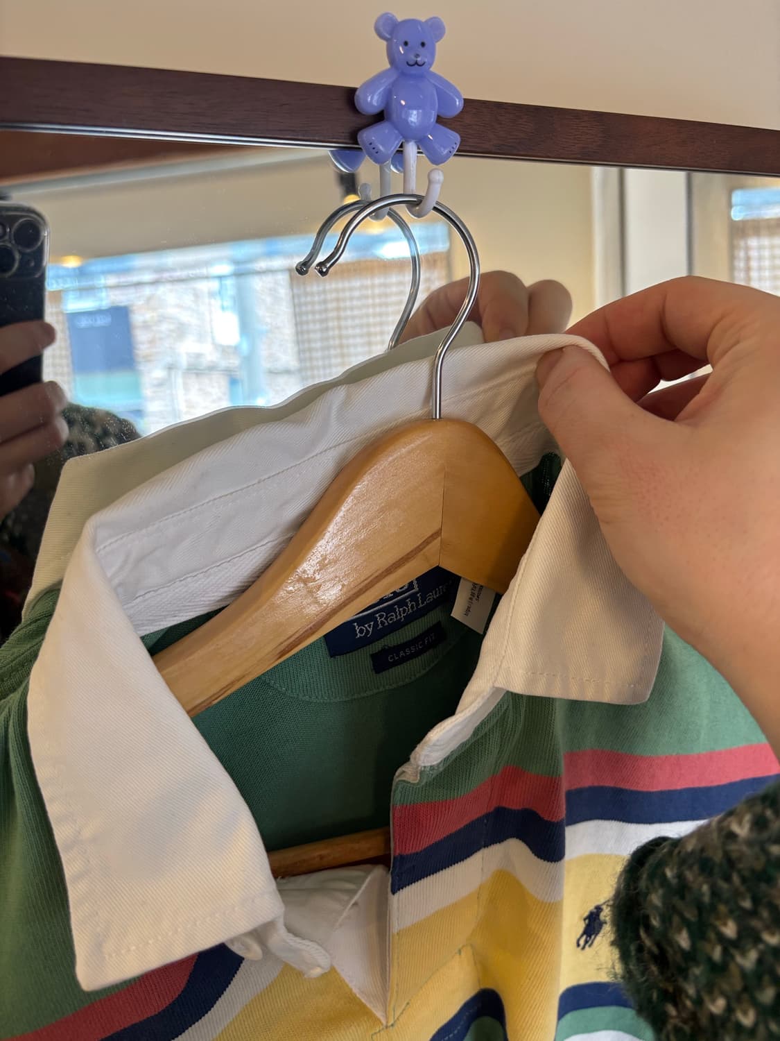 폴로 랄프로렌 스트라이프 럭비 티셔츠 상품이미지5