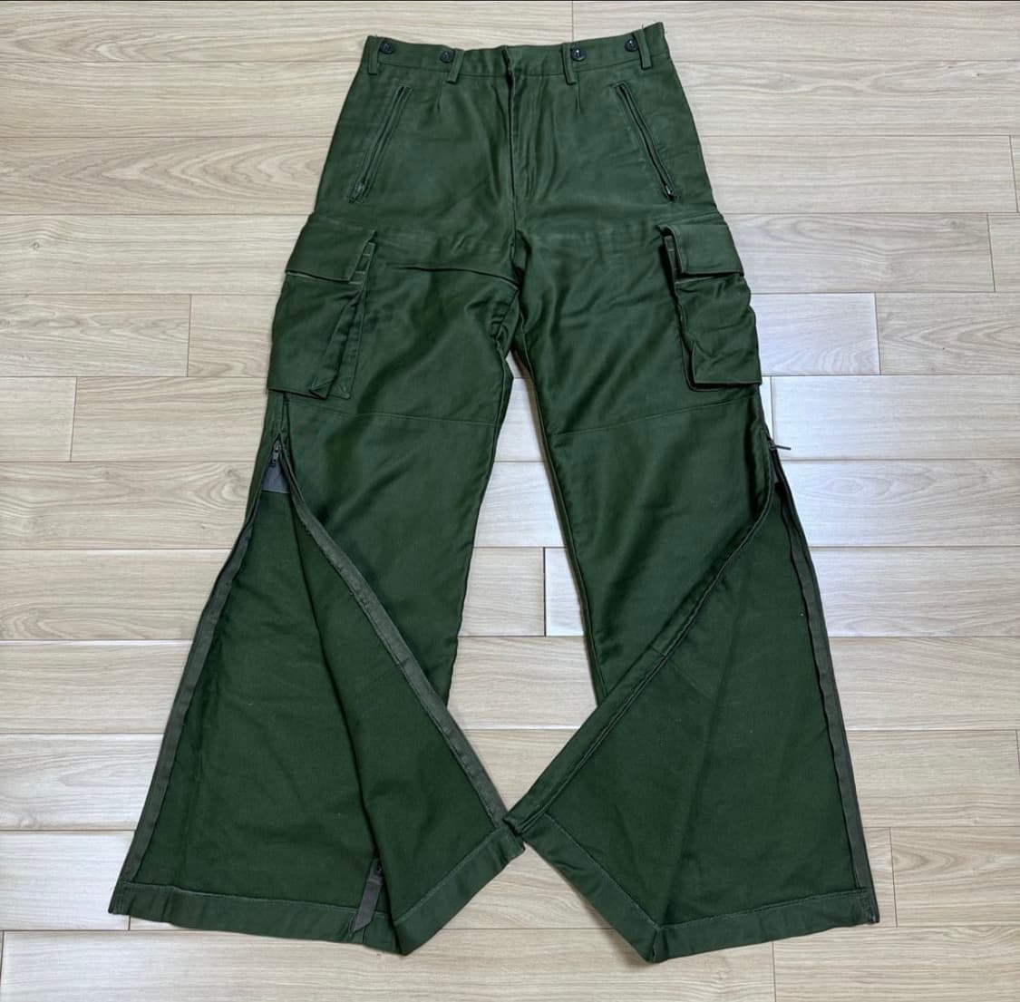 GMBH 사이드 지퍼 카고 팬츠 상품이미지5