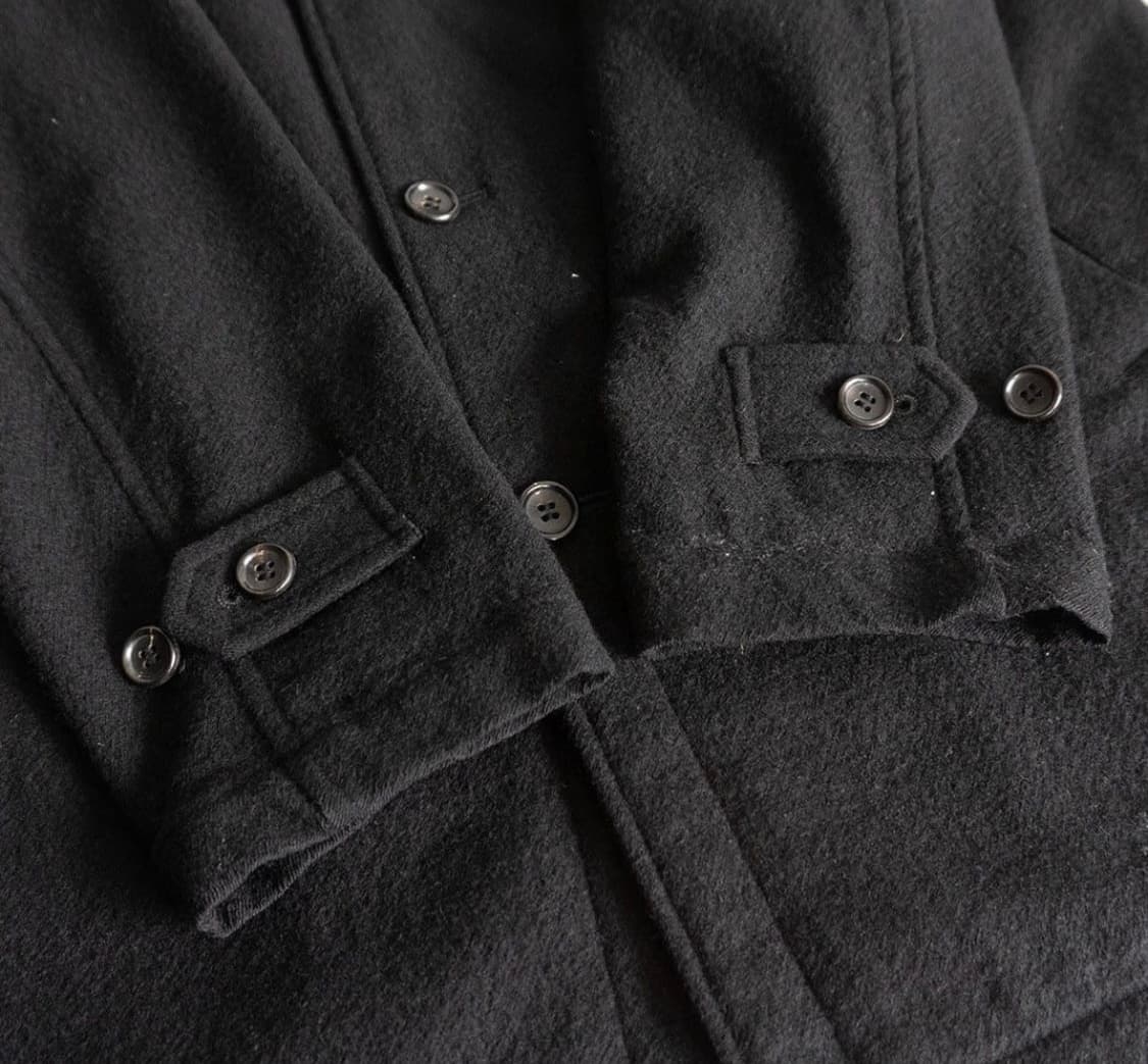 꼼데가르송옴므(다나카옴므) AD2001 축융 올코트 상품이미지3