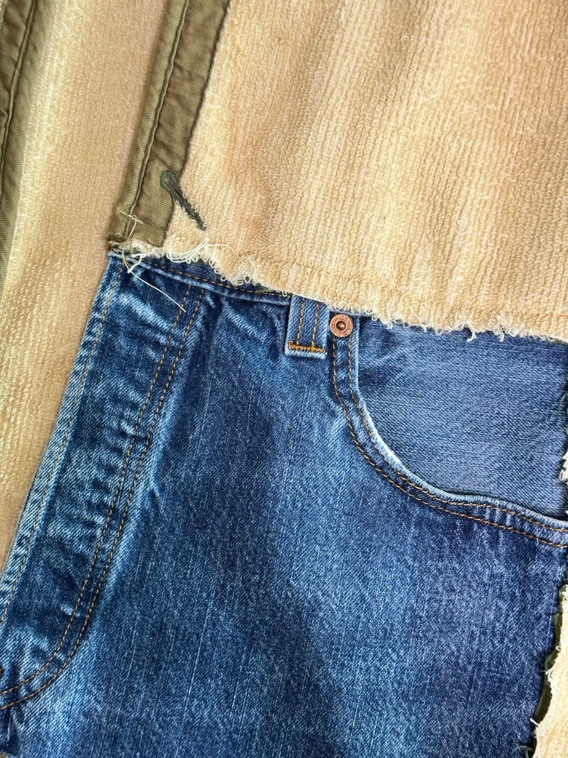 빈티지 미군 M-51 파카 라이너 커스텀 자켓 상품이미지3