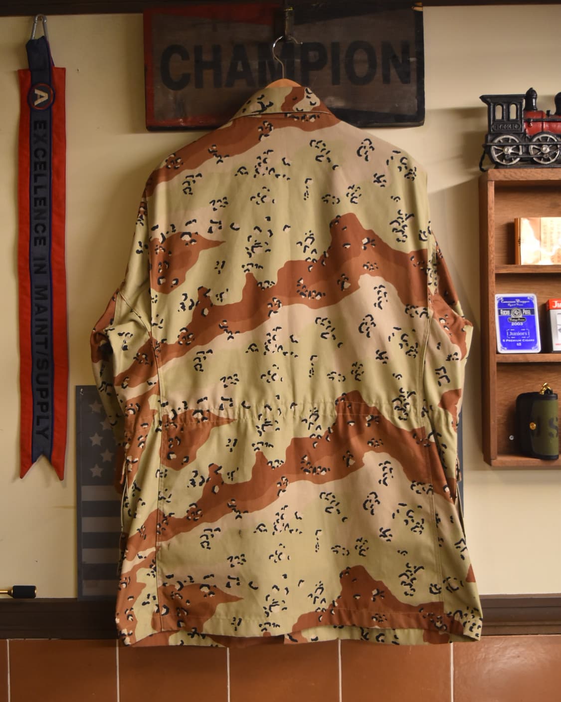 사막6색 초코칩 코트 리프로 105-110 상품이미지6