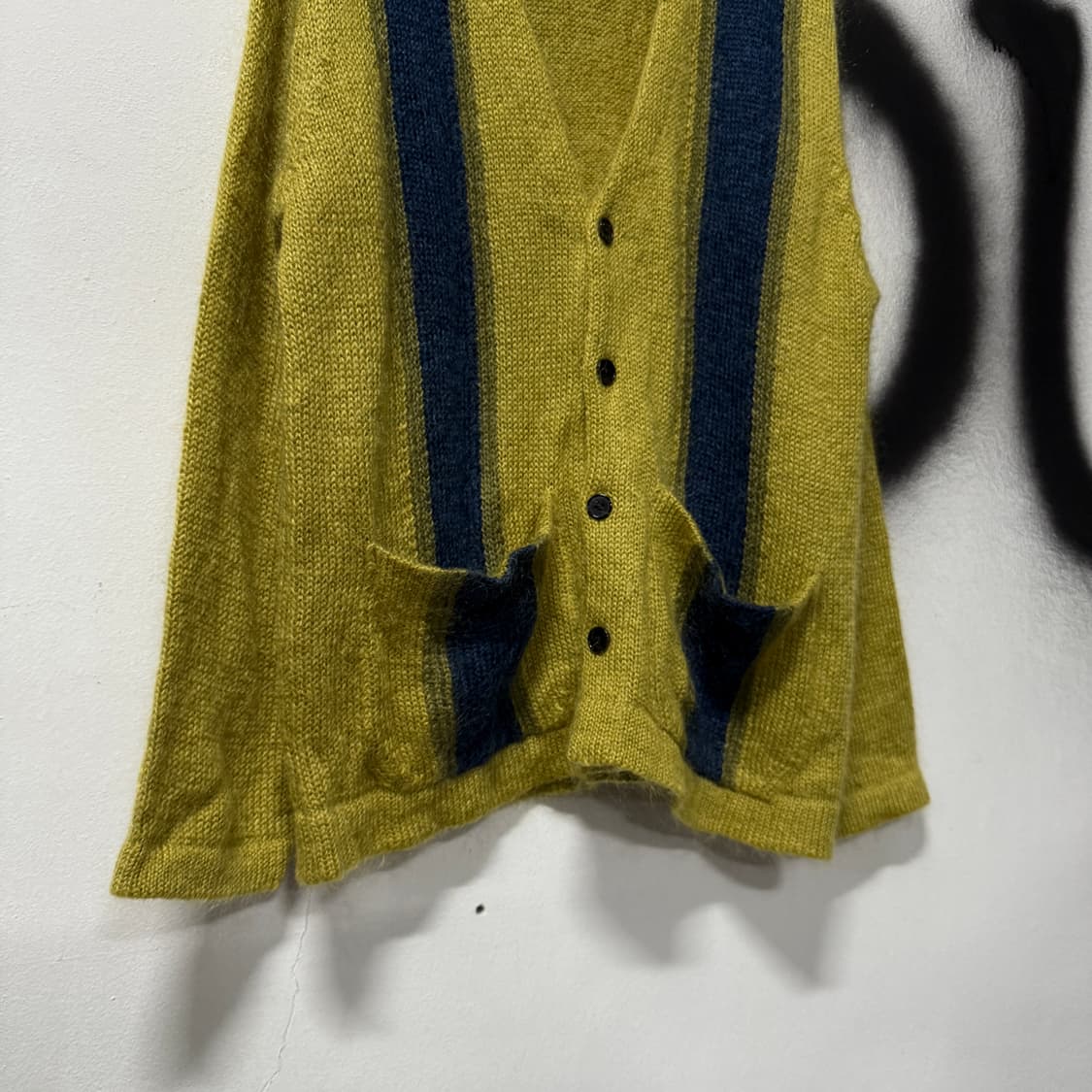 LMC 엘엠씨 울 혼방 배색 니트 가디건 상품이미지5