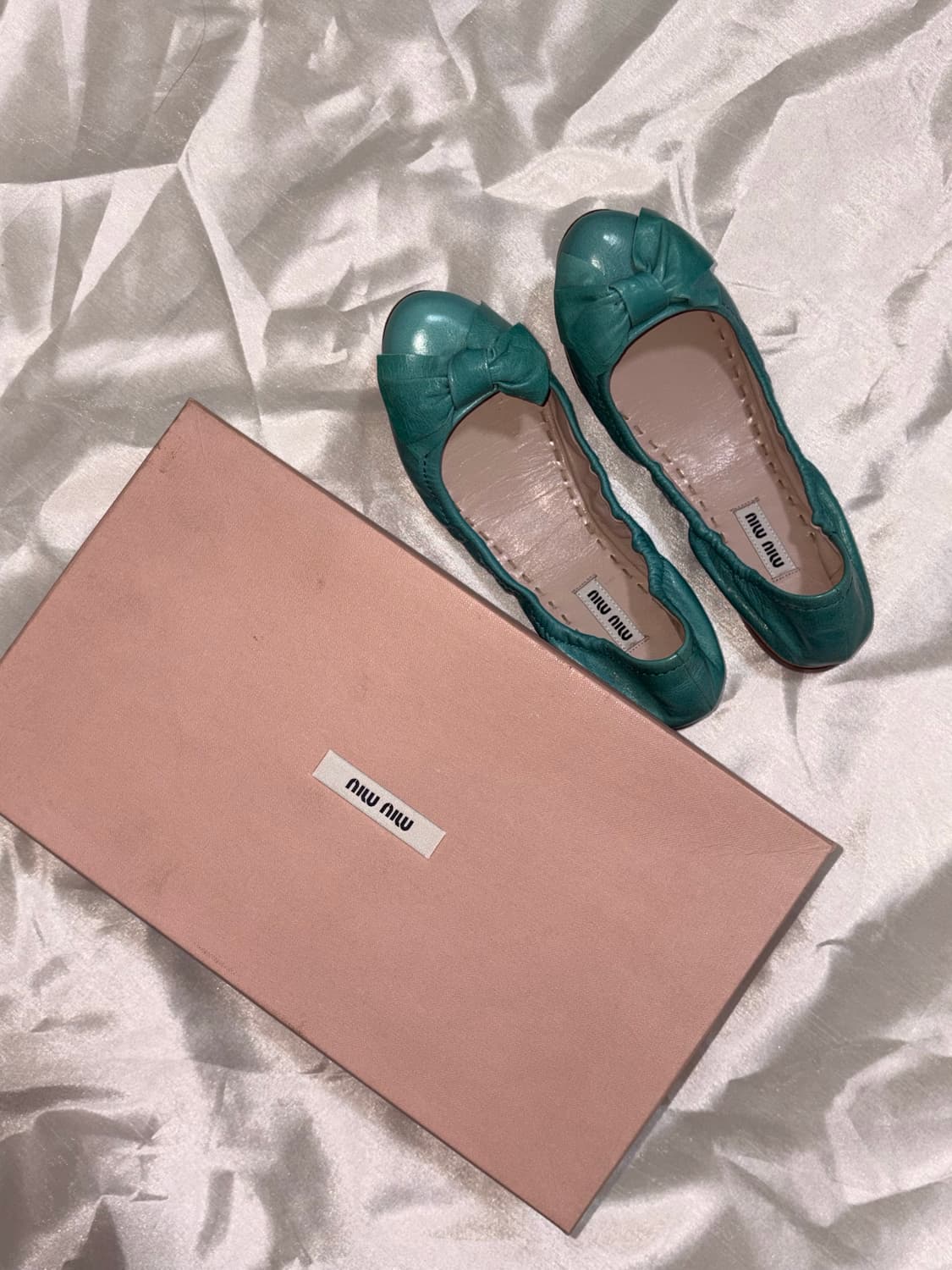 Miu miu mint flats 상품이미지6