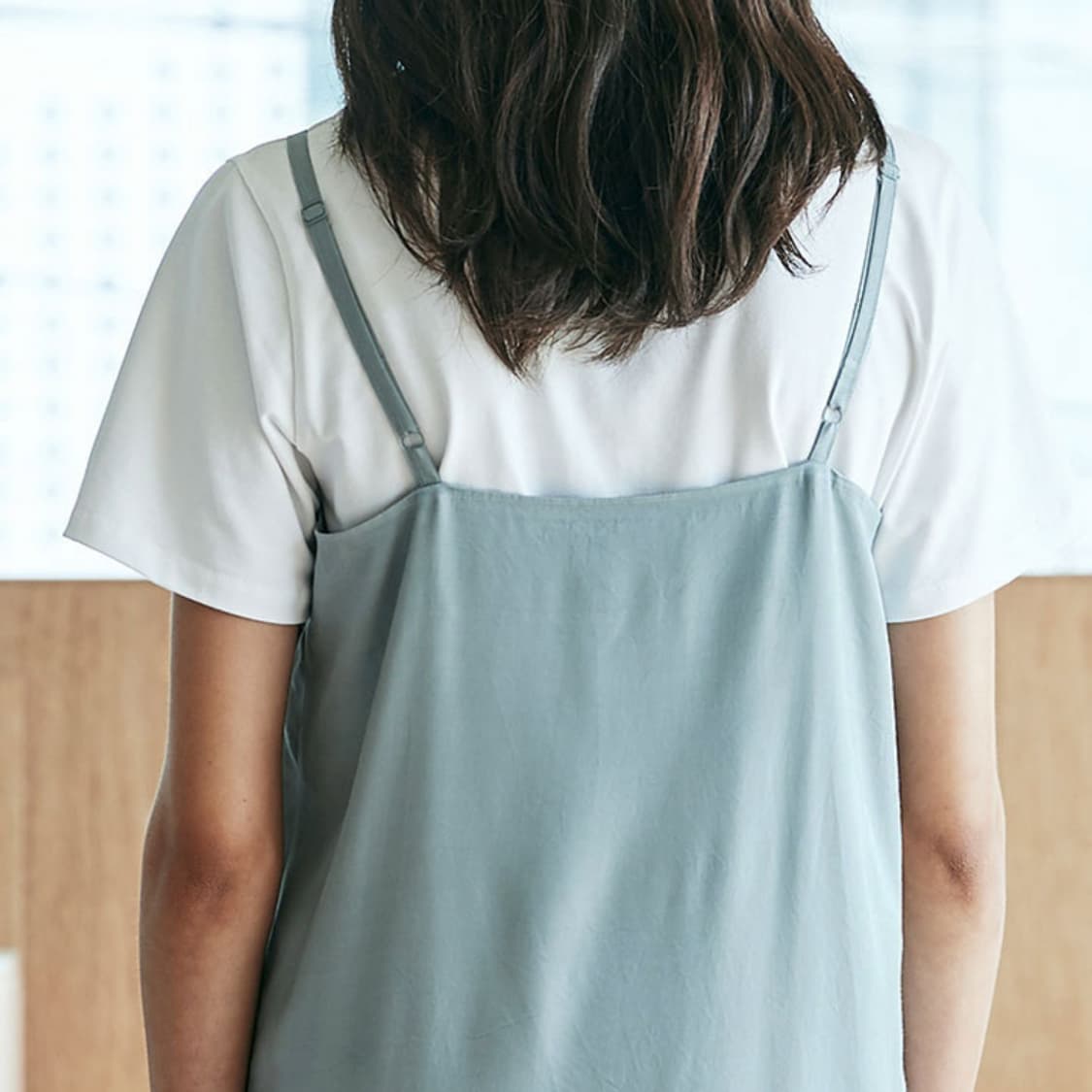 아위(ahwe) 민트그레이 버튼원피스 55-66 새상품 상품이미지5