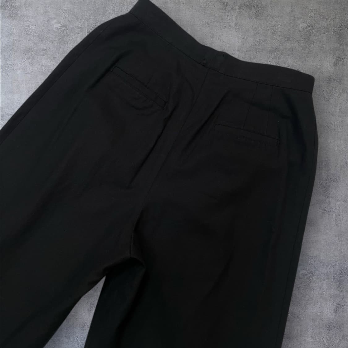 더 일마 THE ILMA 블랙 코튼 와이드 팬츠 S 상품이미지7