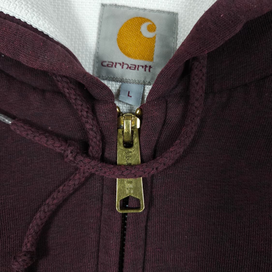 칼하트 버건디 후드집업  상품이미지4
