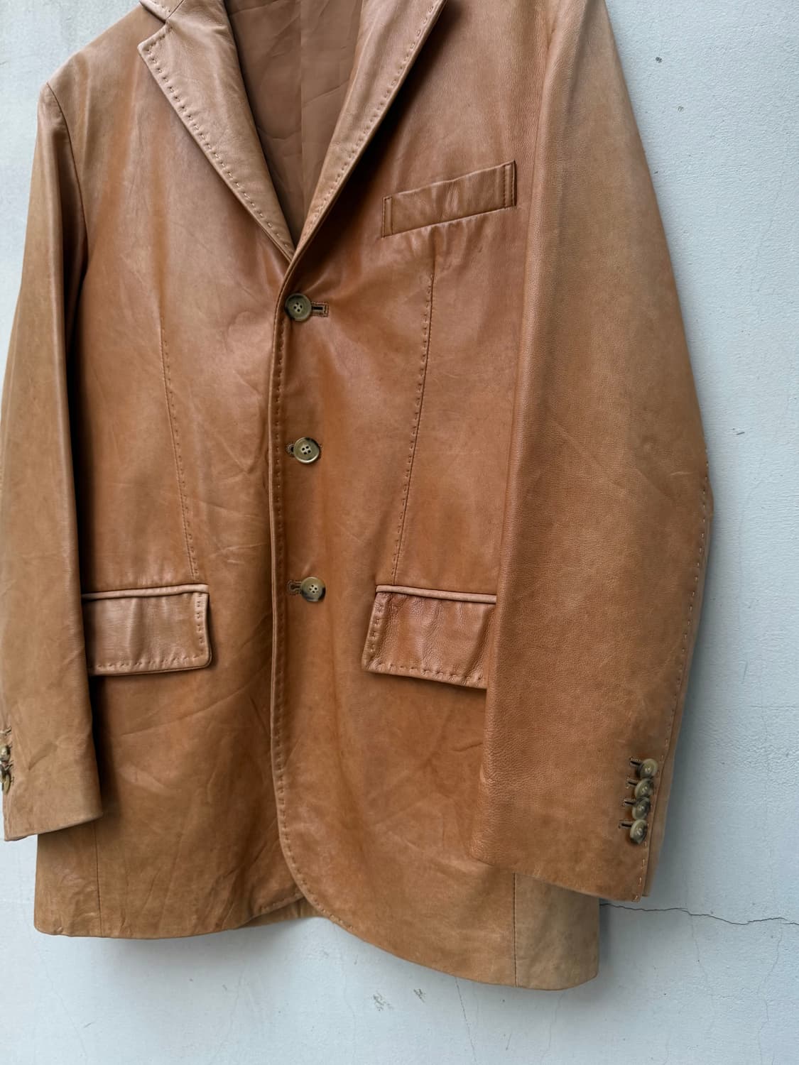 ywca 램스킨 블레이저 자켓 상품이미지4