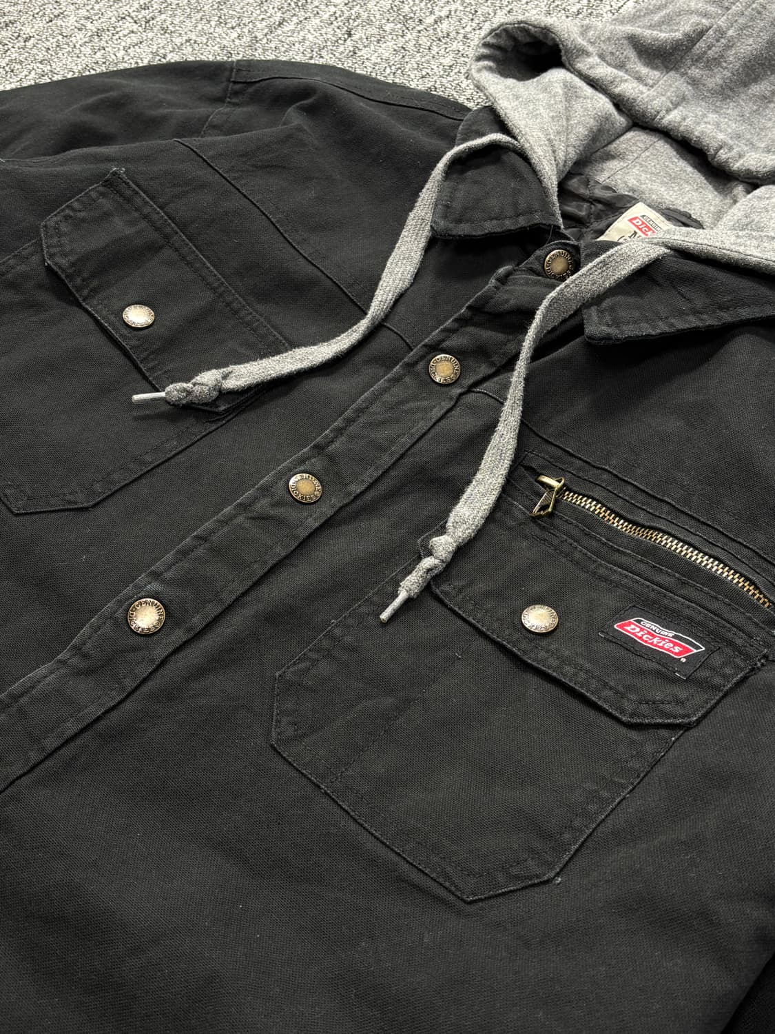 디키즈 레이어드 후드 자켓 M 상품이미지2