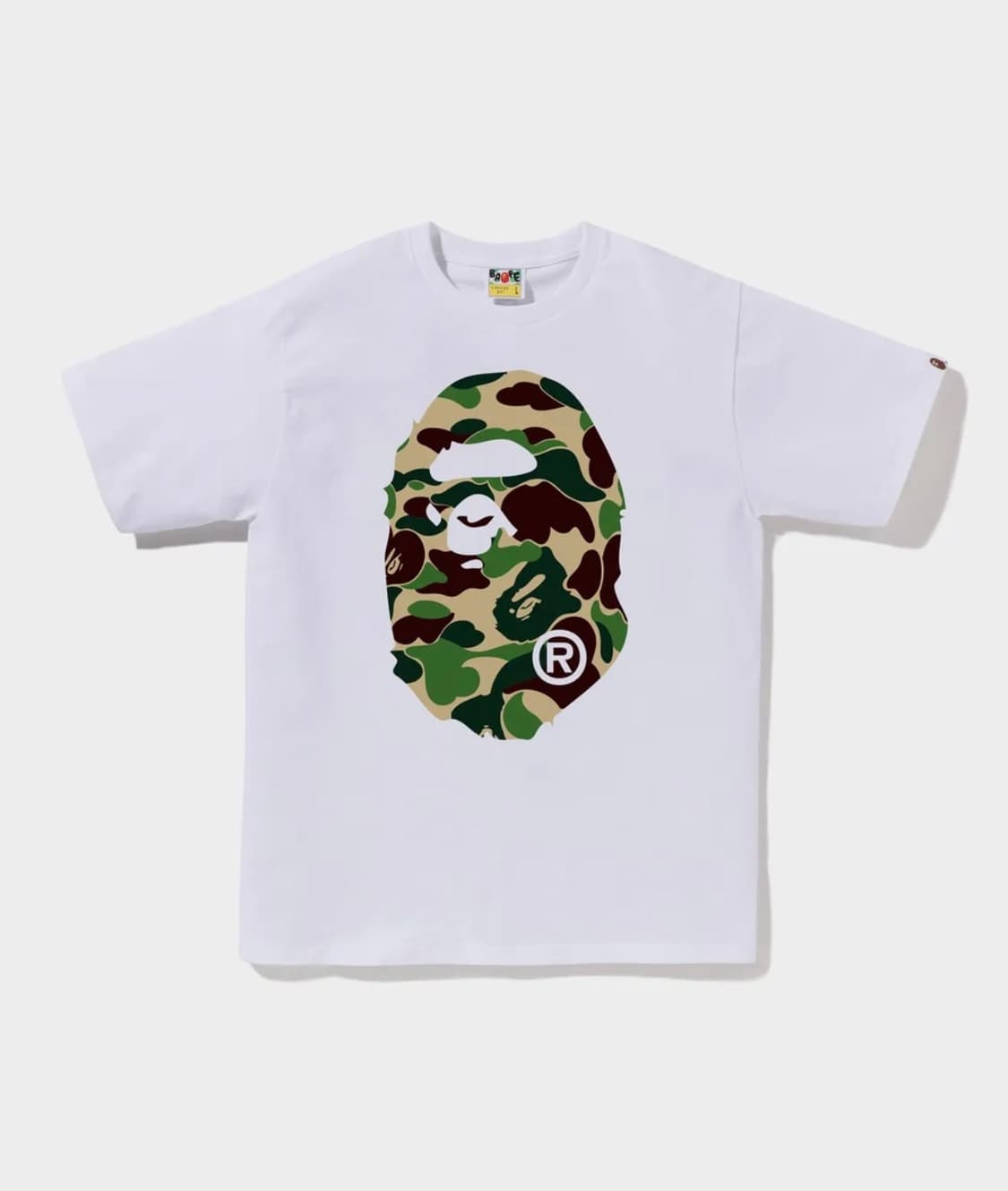 베이프 ABC 카모 빅 에이프 헤드 티셔츠 3XL 상품이미지1