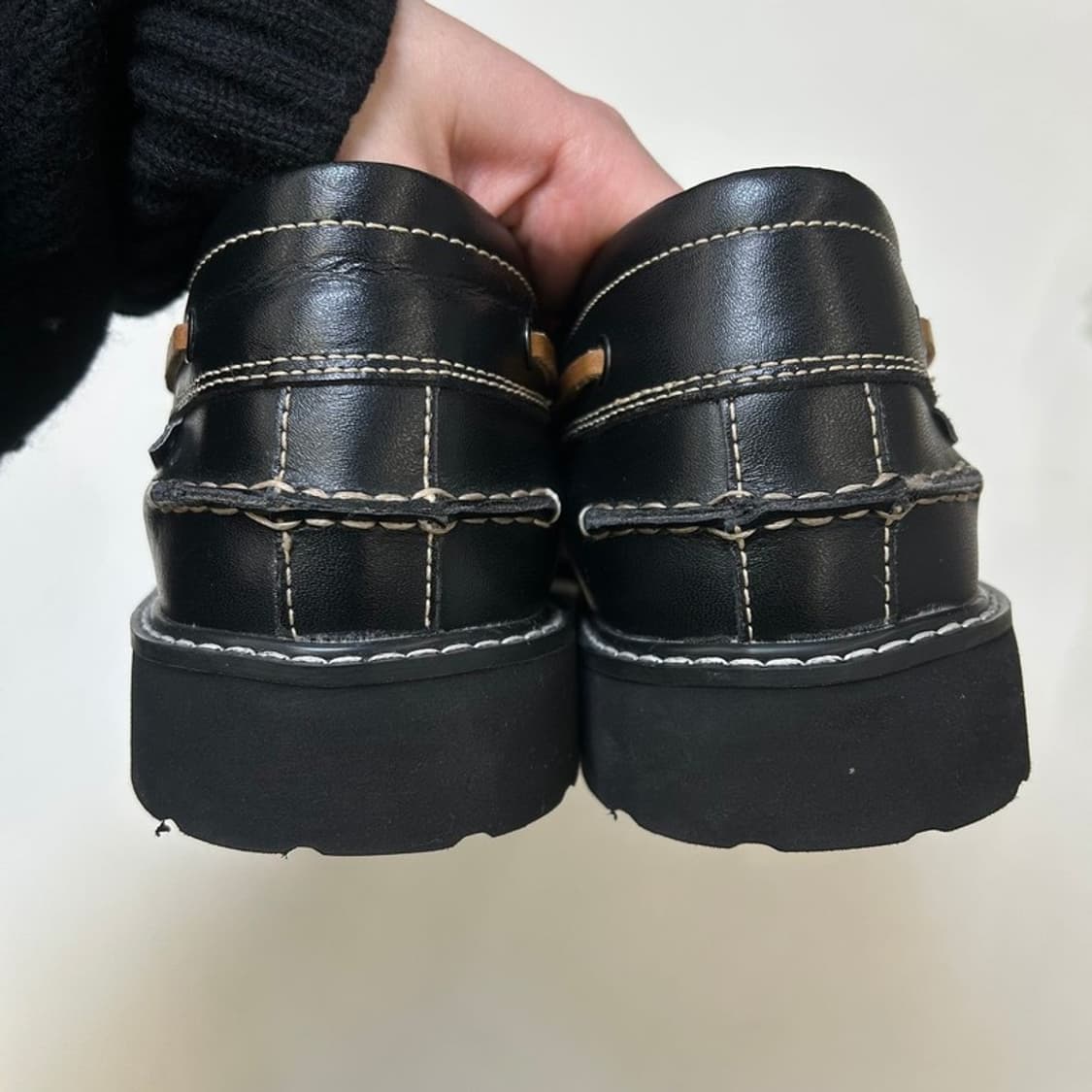 (새상품) 슈펜 라이트 보트 슈즈 블랙 270 상품이미지8