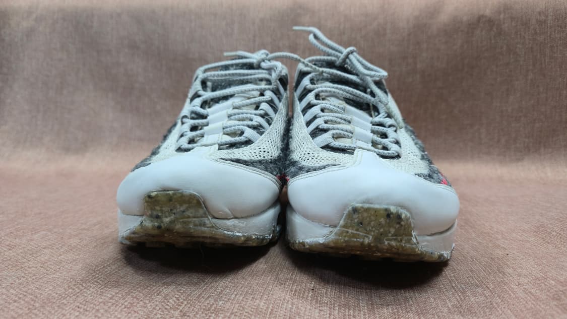 나이키 260mm-  에어맥스95 리사이클 펠트 화이트  상품이미지3