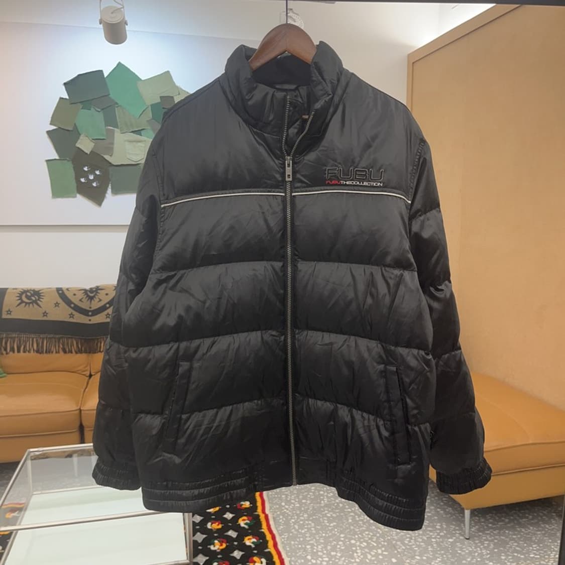 푸부 올드스쿨 빈티지 스트릿 오버핏 패딩 XXL C06719 상품이미지3