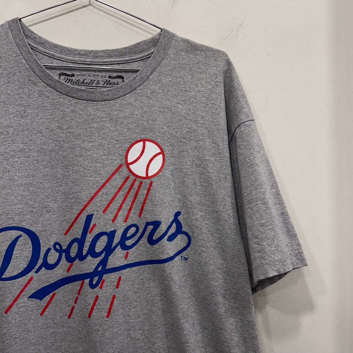 Mitchell & Ness 빈티지 LA 다저스 반팔티 상품이미지1