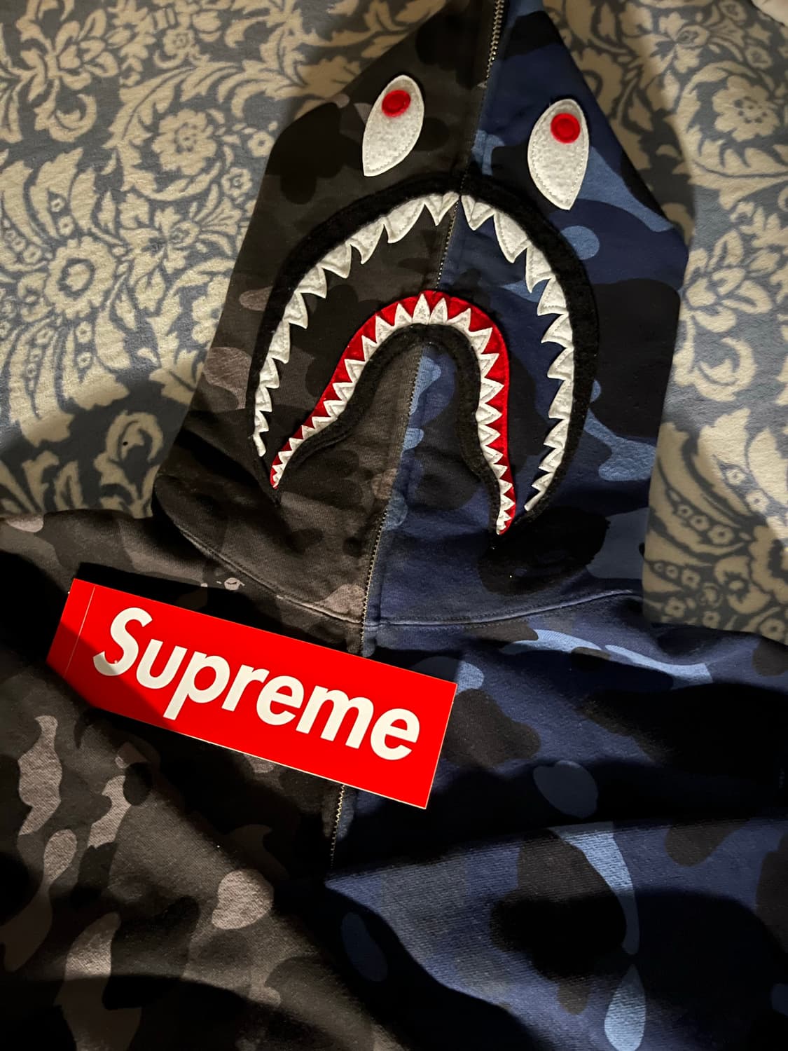 (판매)베이프 세퍼레이트 샤크후드-M 상품이미지1