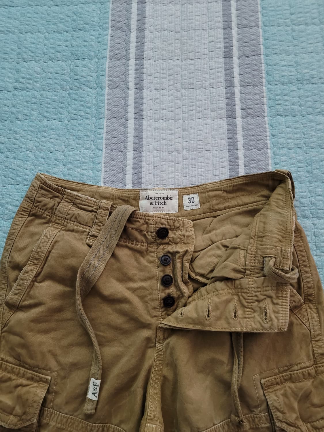 아베크롬비 Abercrombie 워크웨어 카고숏팬츠. 30사이즈 상품이미지3