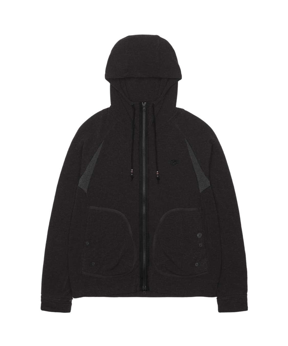 산산기어 카파스 니트집업 블랙 3 상품이미지1