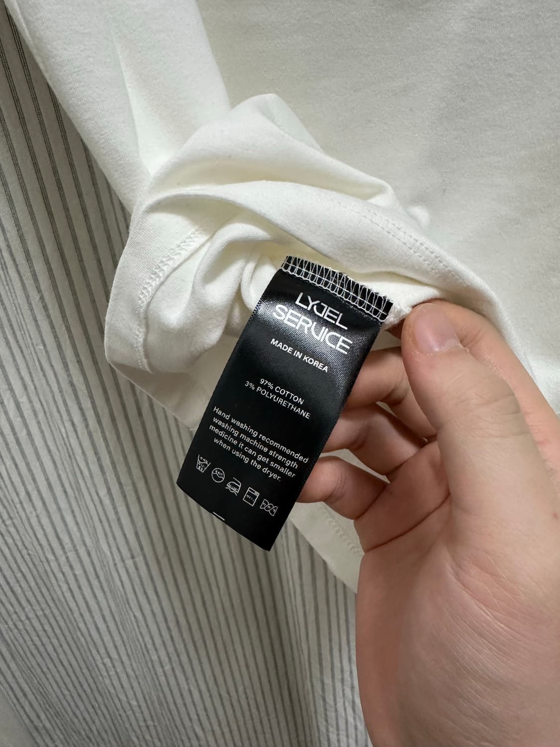 os) lyjel SLIM SHORT-SLEEVED INNERWEAR 상품이미지2