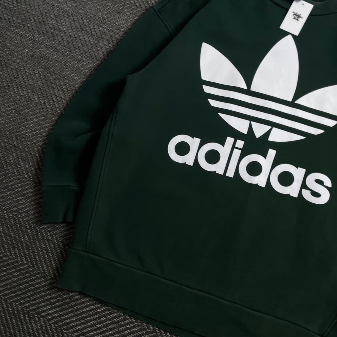 아디다스 트레포일 빅로고 박시핏 크루넥 스웻 셔츠o 4088 상품이미지3