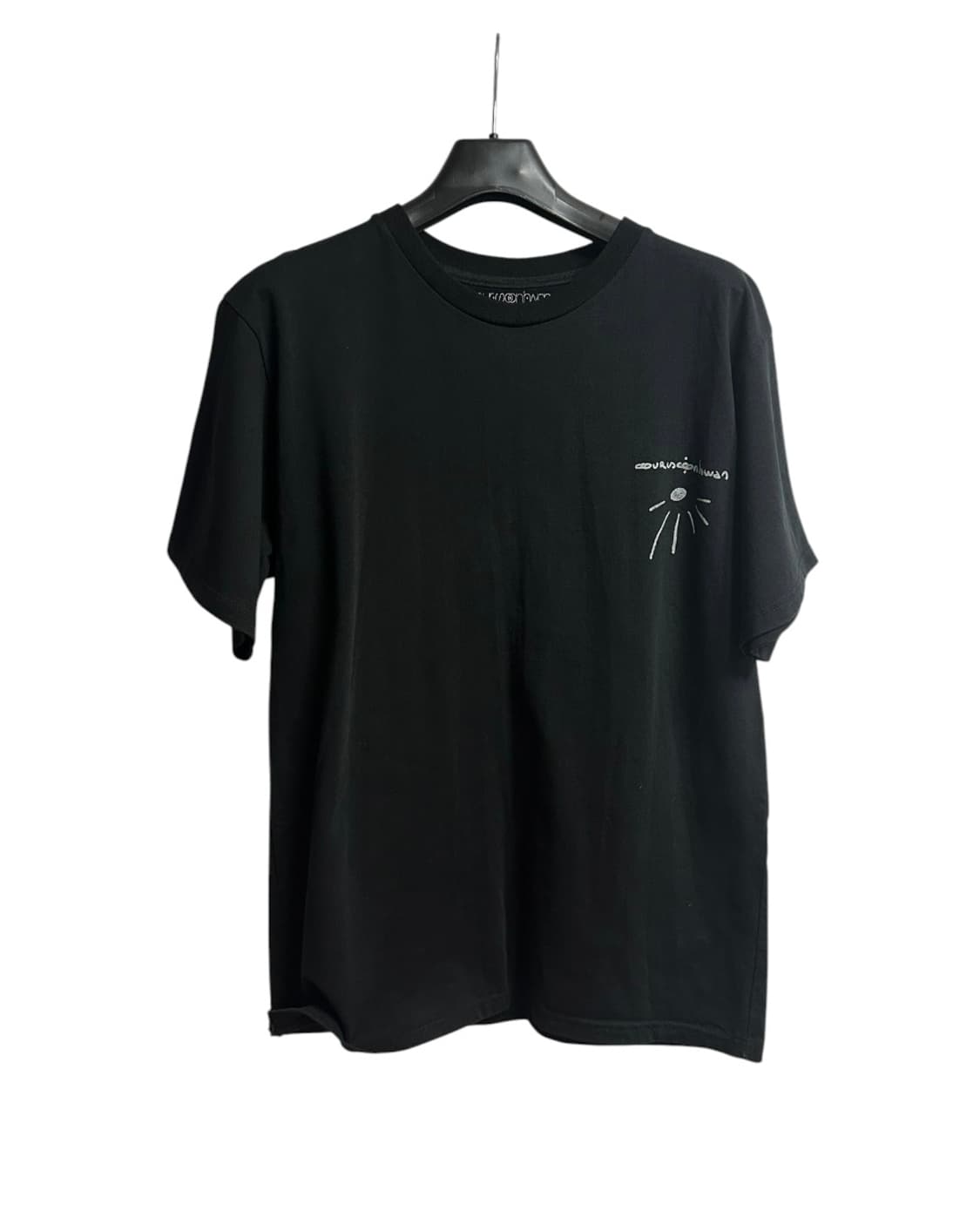 아워순환 블랙 반팔티셔츠 1SIZE 상품이미지1