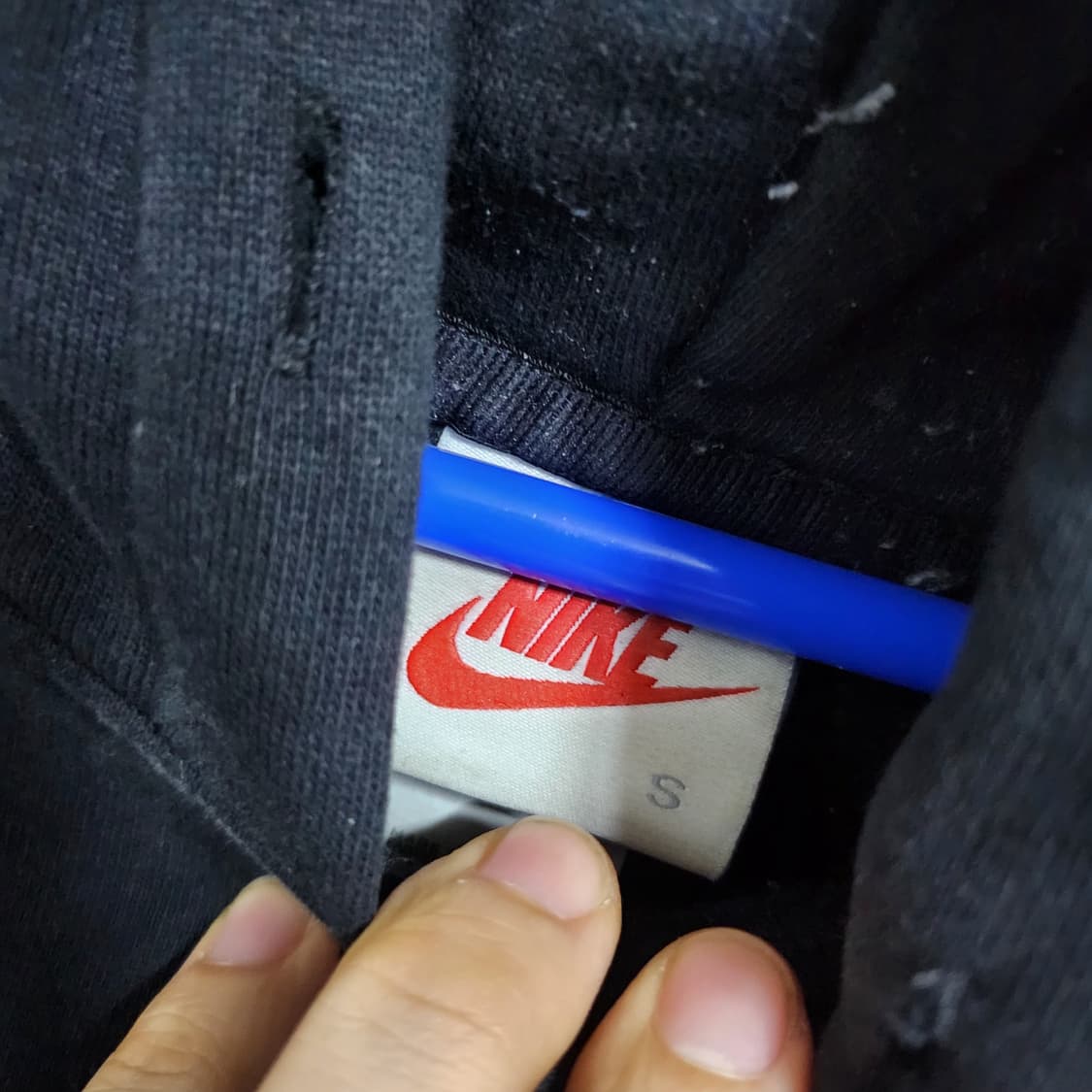 스투시 나이키 후드 블랙 S 상품이미지2