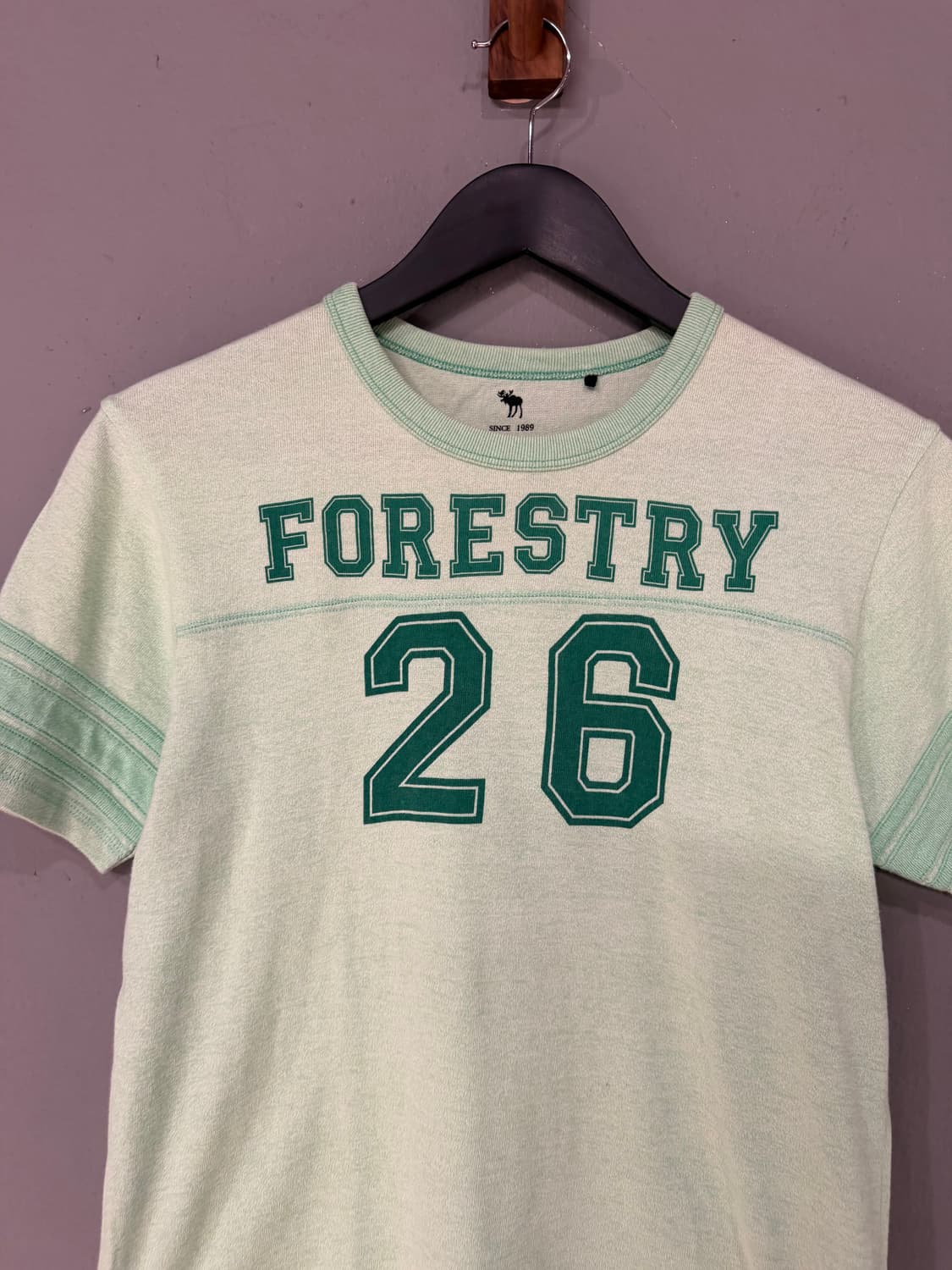 numbering detail mint t-shirt 상품이미지7